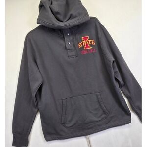 Iowa State Cyclones Hoodie Mens 2XL Colosseum Athletics READ Football Sweatshirt